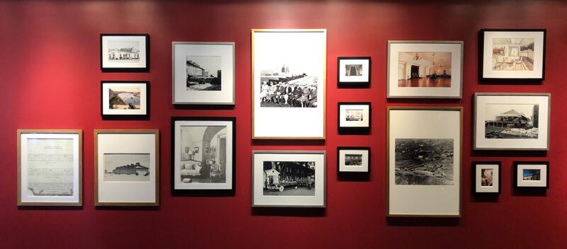 Wall of artwork at the Citadelle